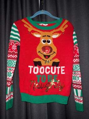 Ugly Christmas Sweater Xmas Size XS